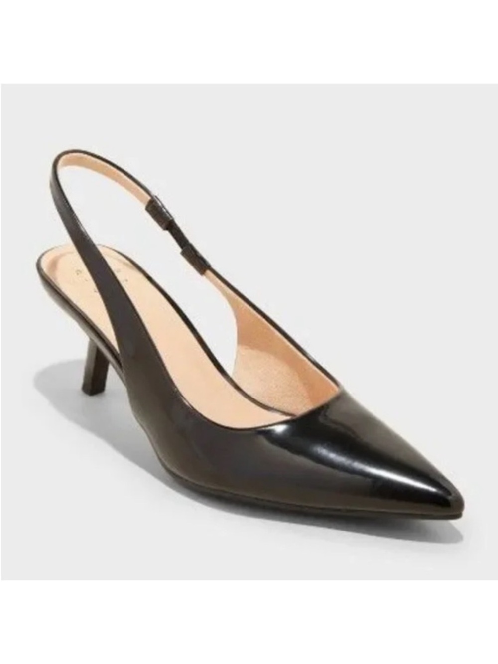 A NEW DAY Women’s Elegant Black Slingback Heels.